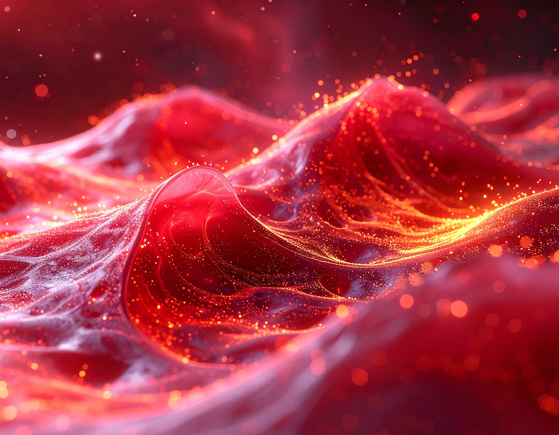 Collagen Fibers Regeneration 3D Visualization Collagen Fibers Regeneration 3D Visualization