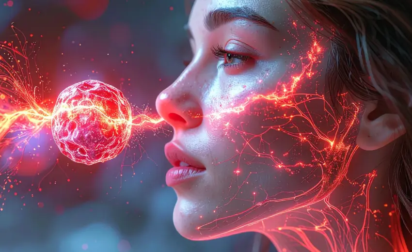 Firefly Energy Waves and Red Photon Beams