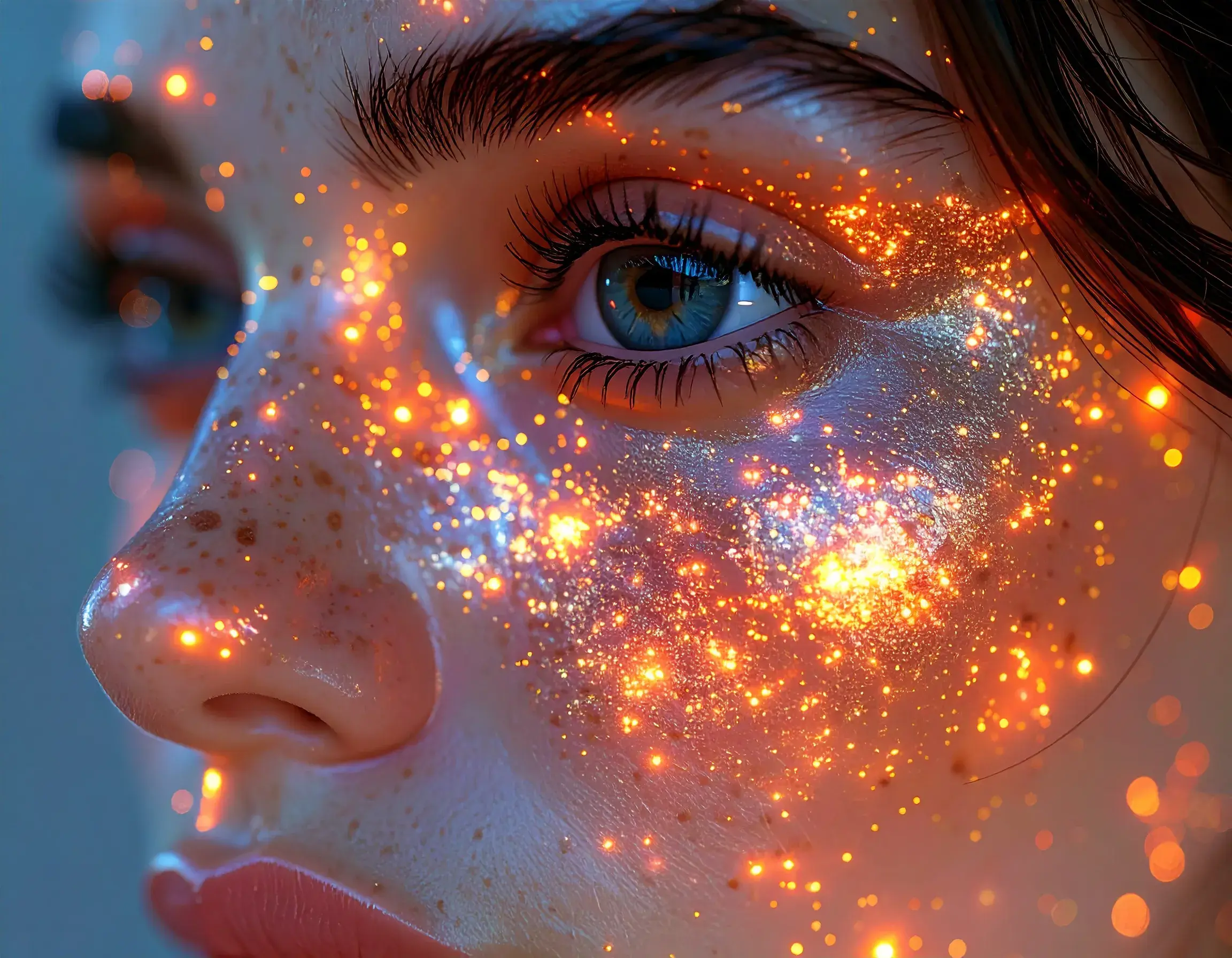 Macro Art Skin Texture