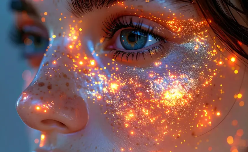 Macro Art Skin Texture